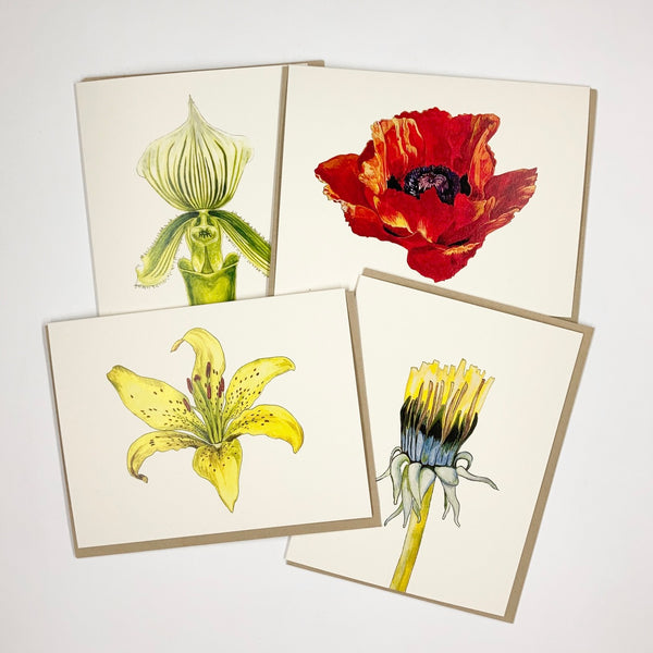 Flower 8 Card Set