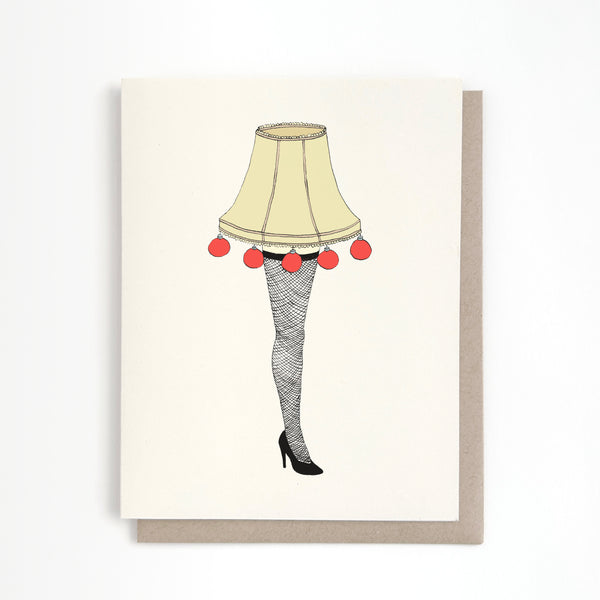 Leg Lamp Christmas Card