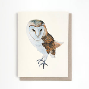 Barn Owl Card