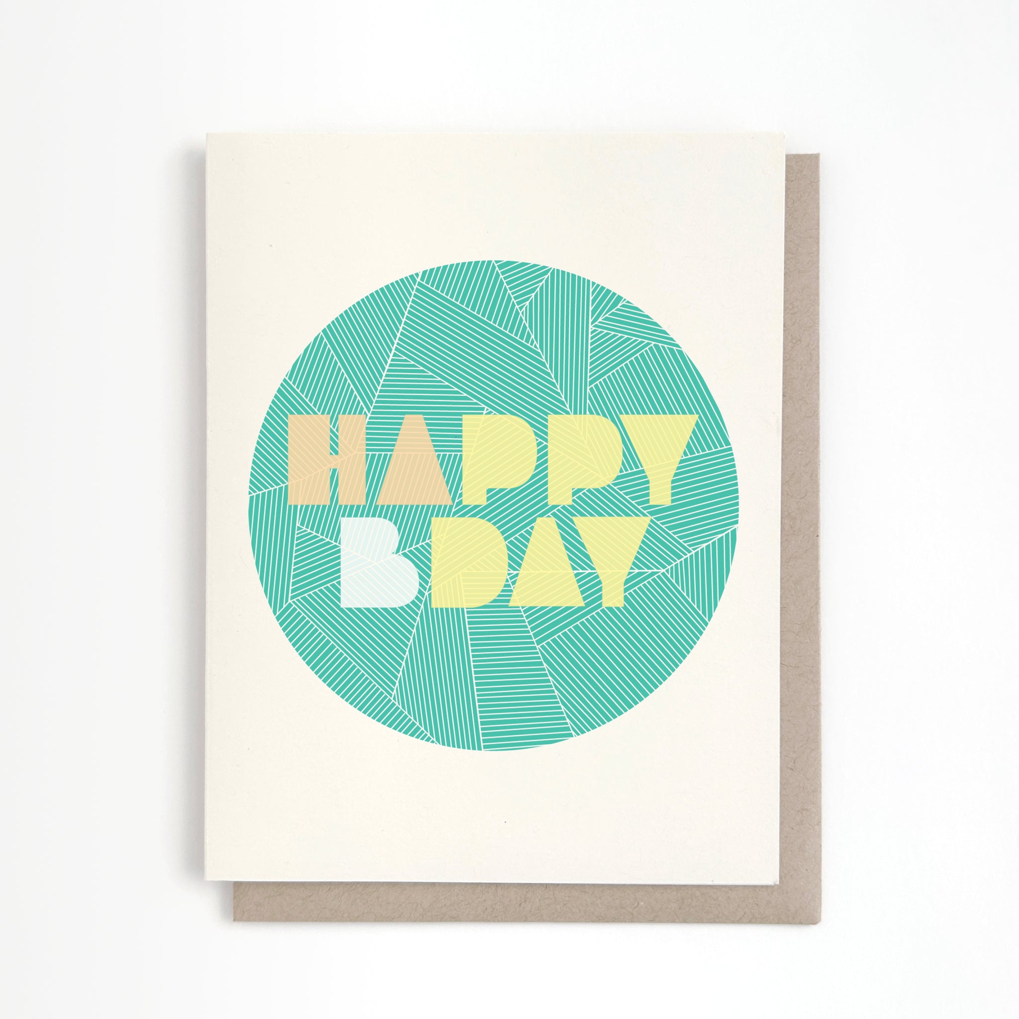 Happy Birthday Circle Card