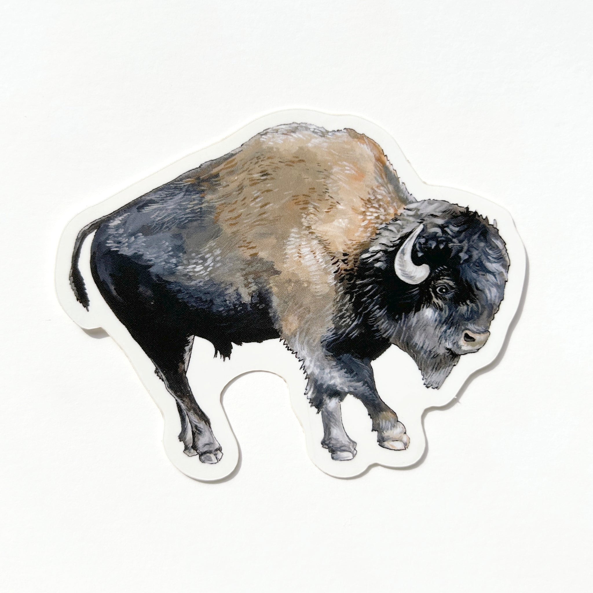 Bison Sticker