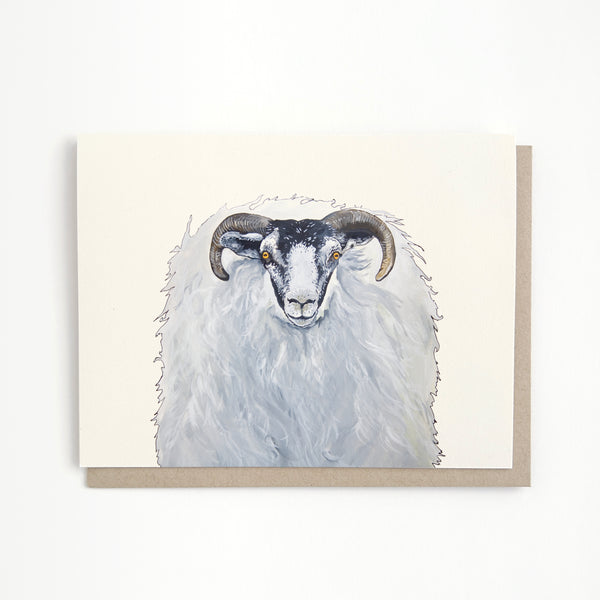 Horned Sheep Card