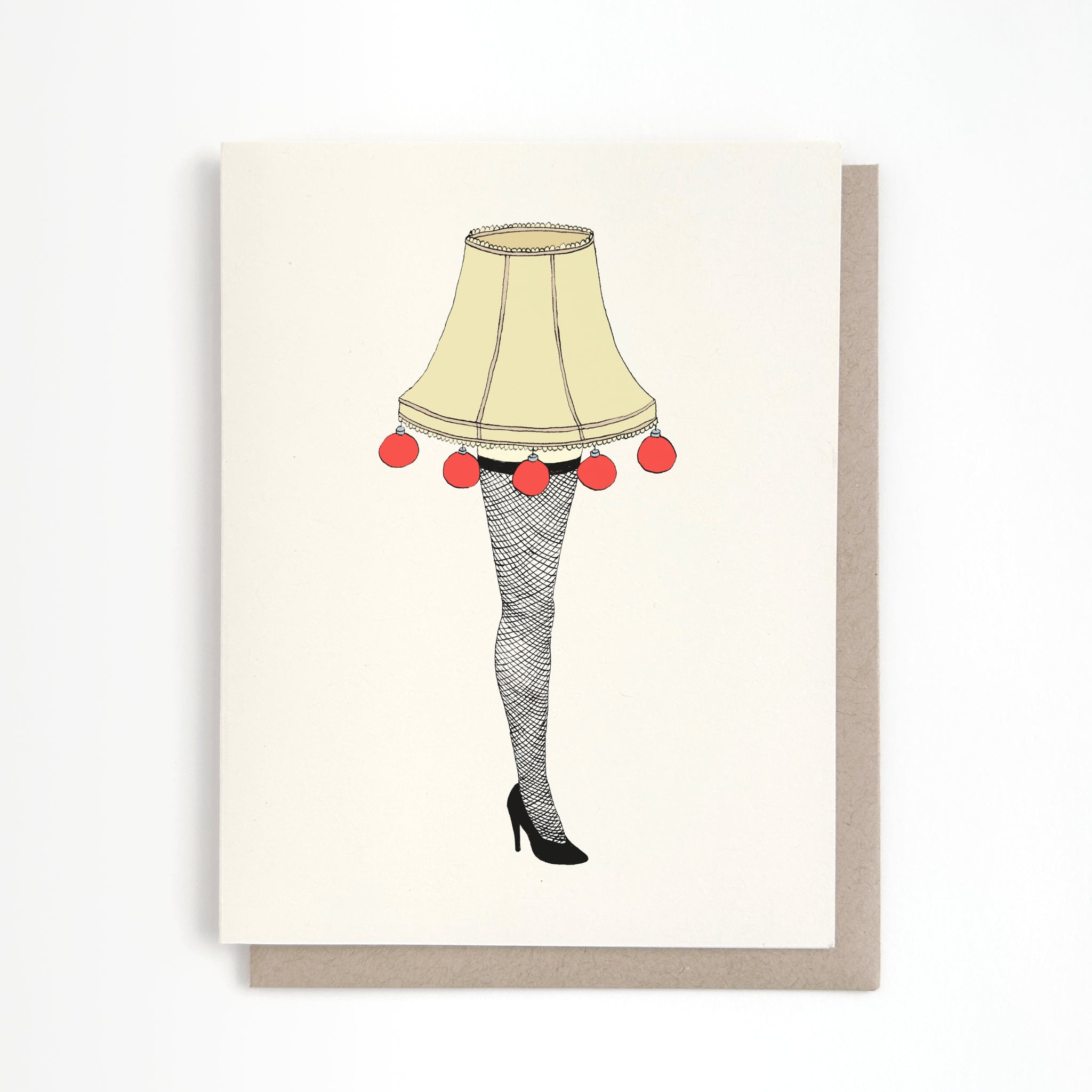 Leg Lamp Christmas Card