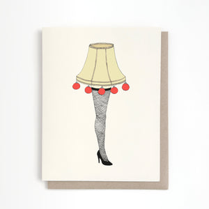 Leg Lamp Christmas Card