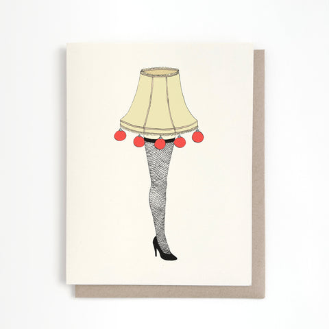 Leg Lamp Christmas Card