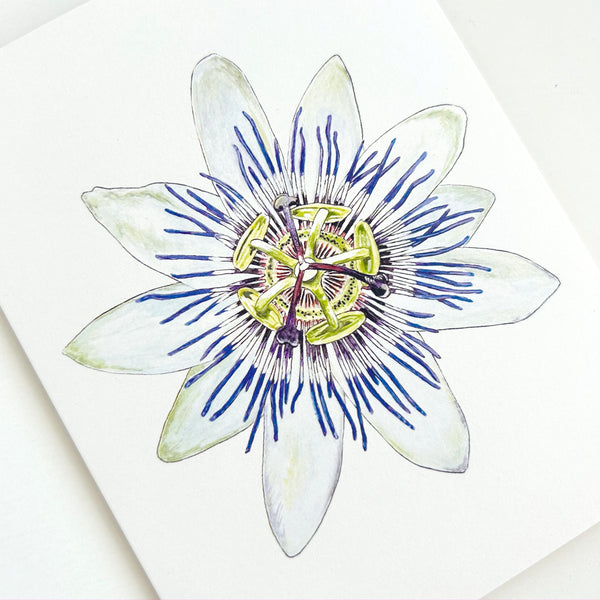 Passion Flower Card