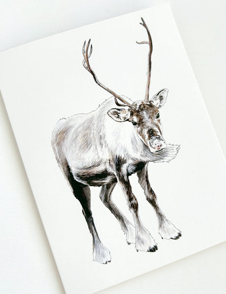 Reindeer Card