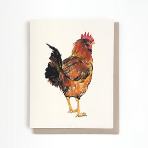 Red Rooster Card