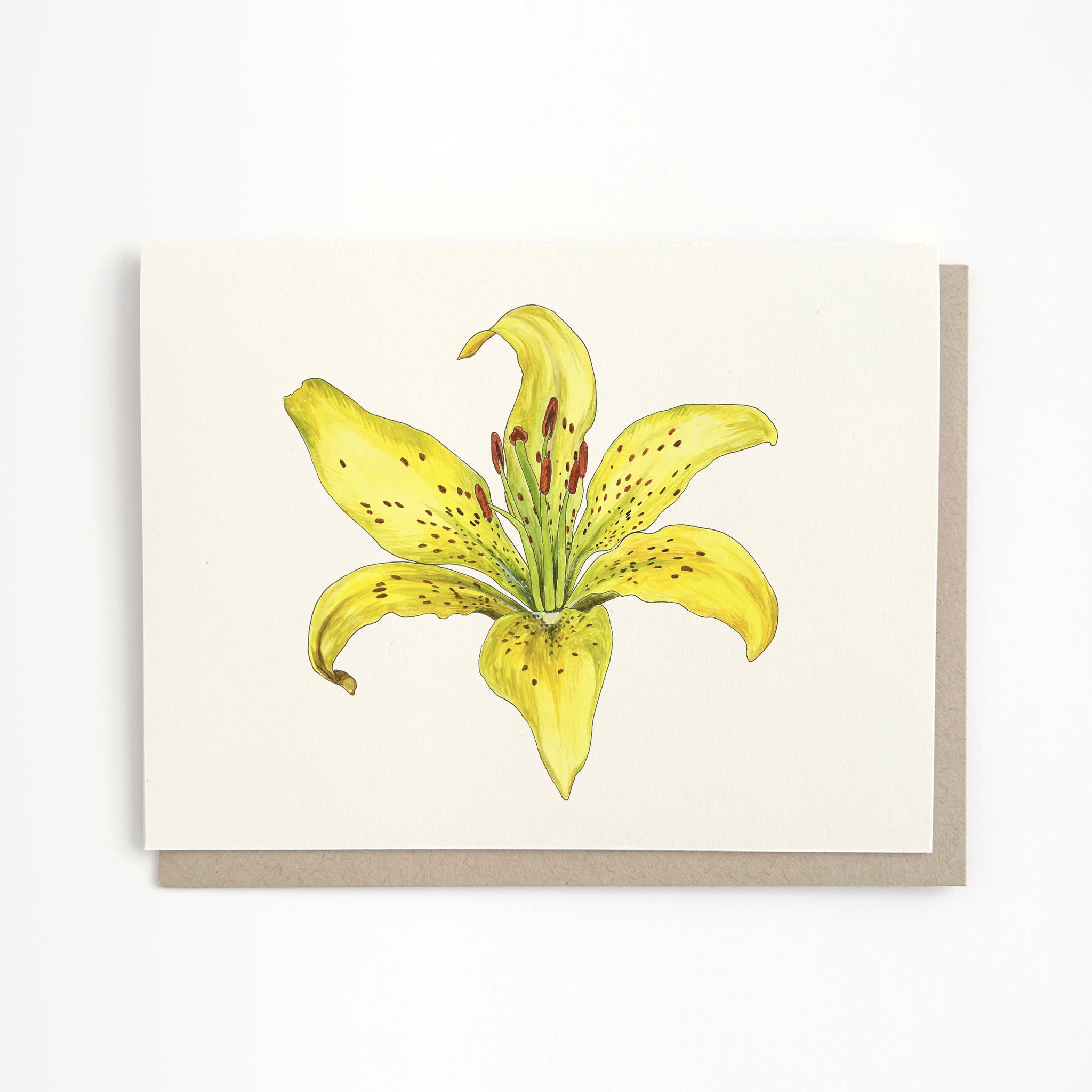 Tiger Lily Card