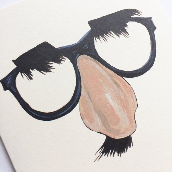 Glasses Card