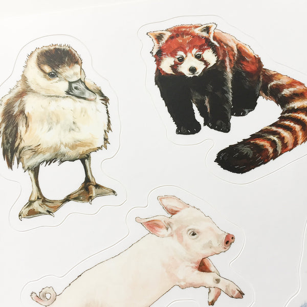 Animal Sticker Sheet #2
