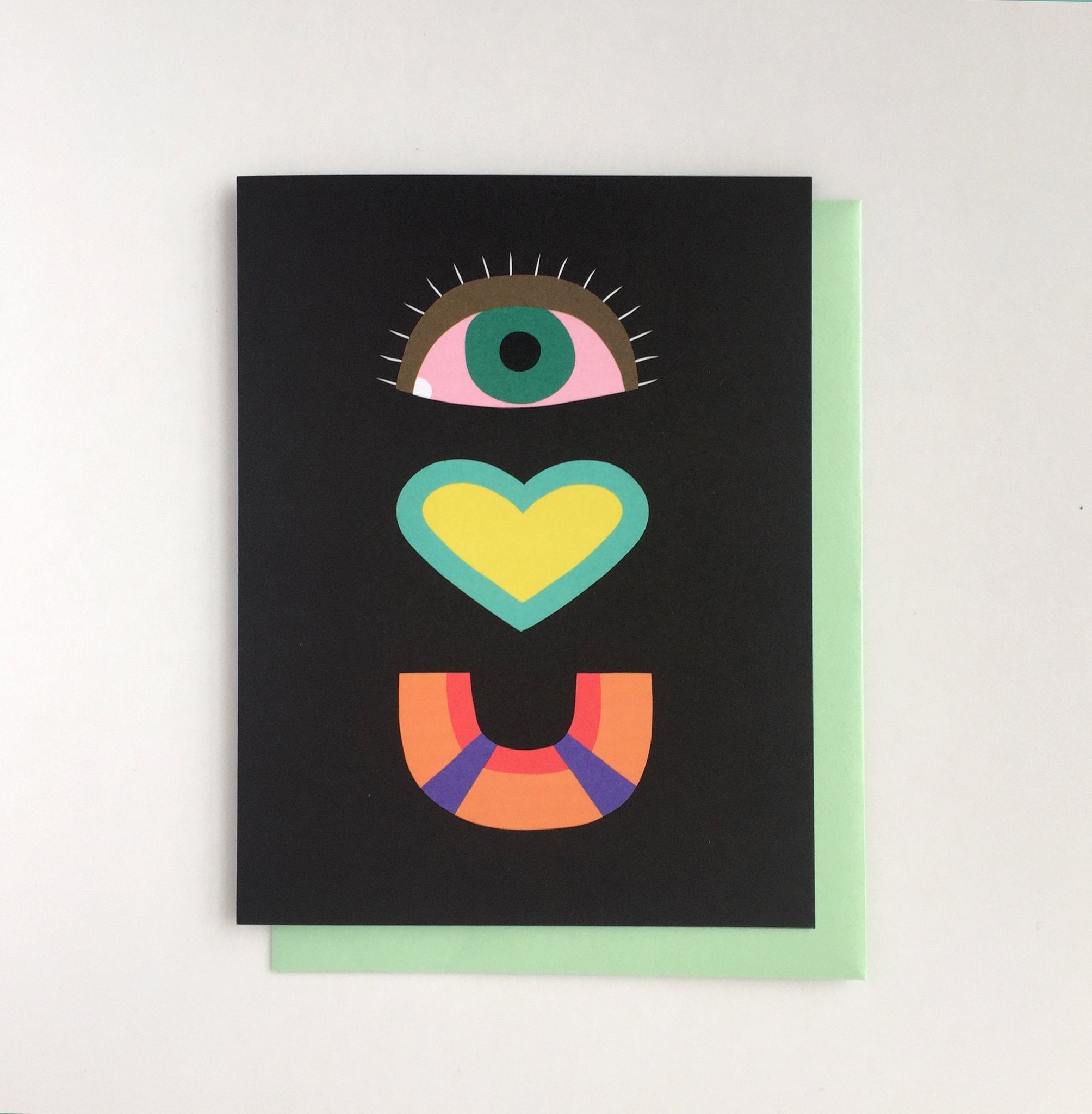 Eye Heart U Card