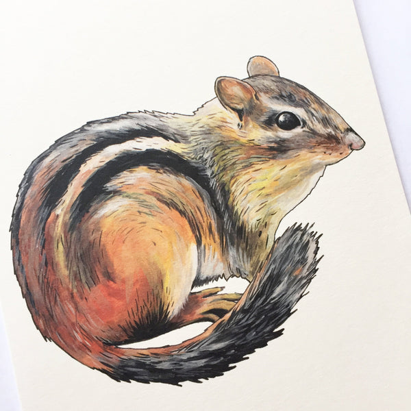 Chipmunk Card